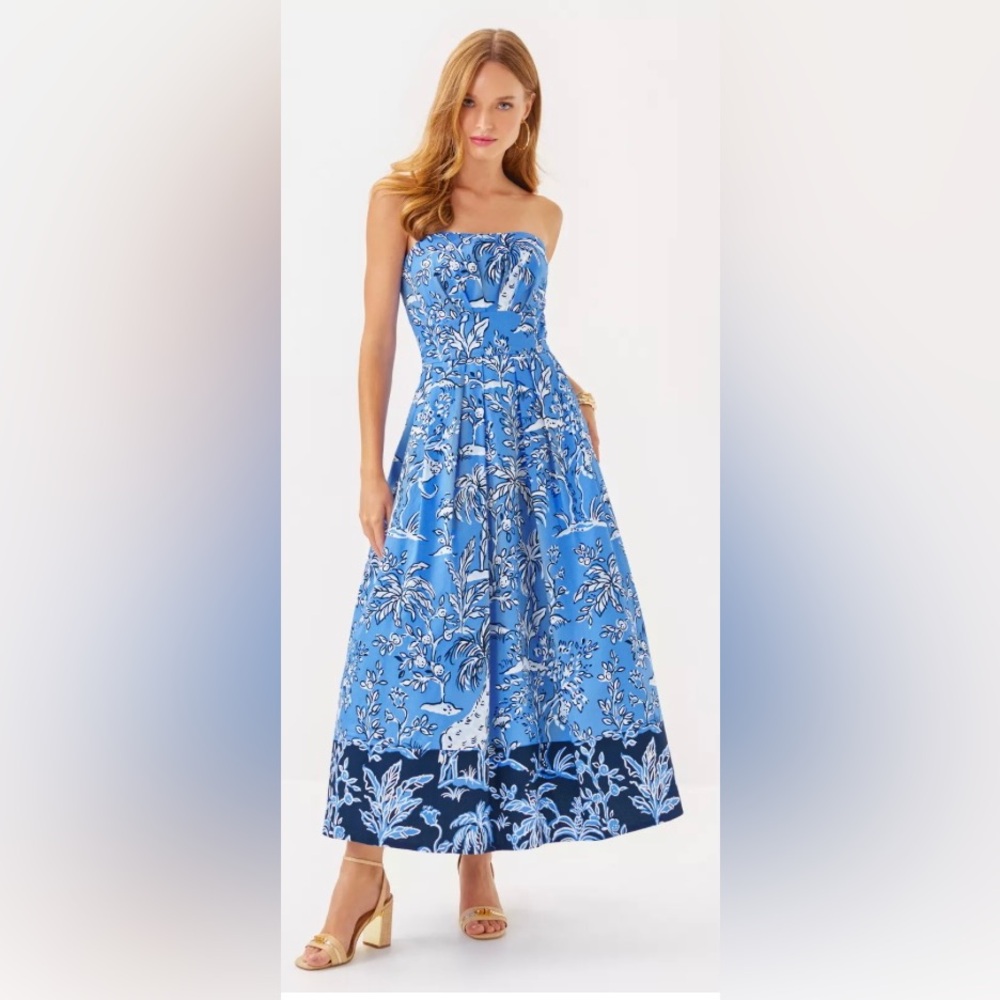 Lilly Pulitzer NWTs Kenni Midi Sz 2